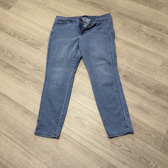 J. Jill Denim Women's Jeans Authentic Fit Slim Ankle Size 12 - Picture 1 of 7